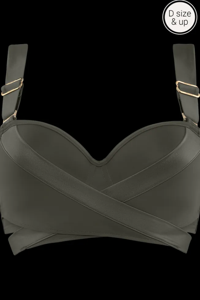 Marlies Dekkers cache-coeur-plunge-balcony-bikini-top
